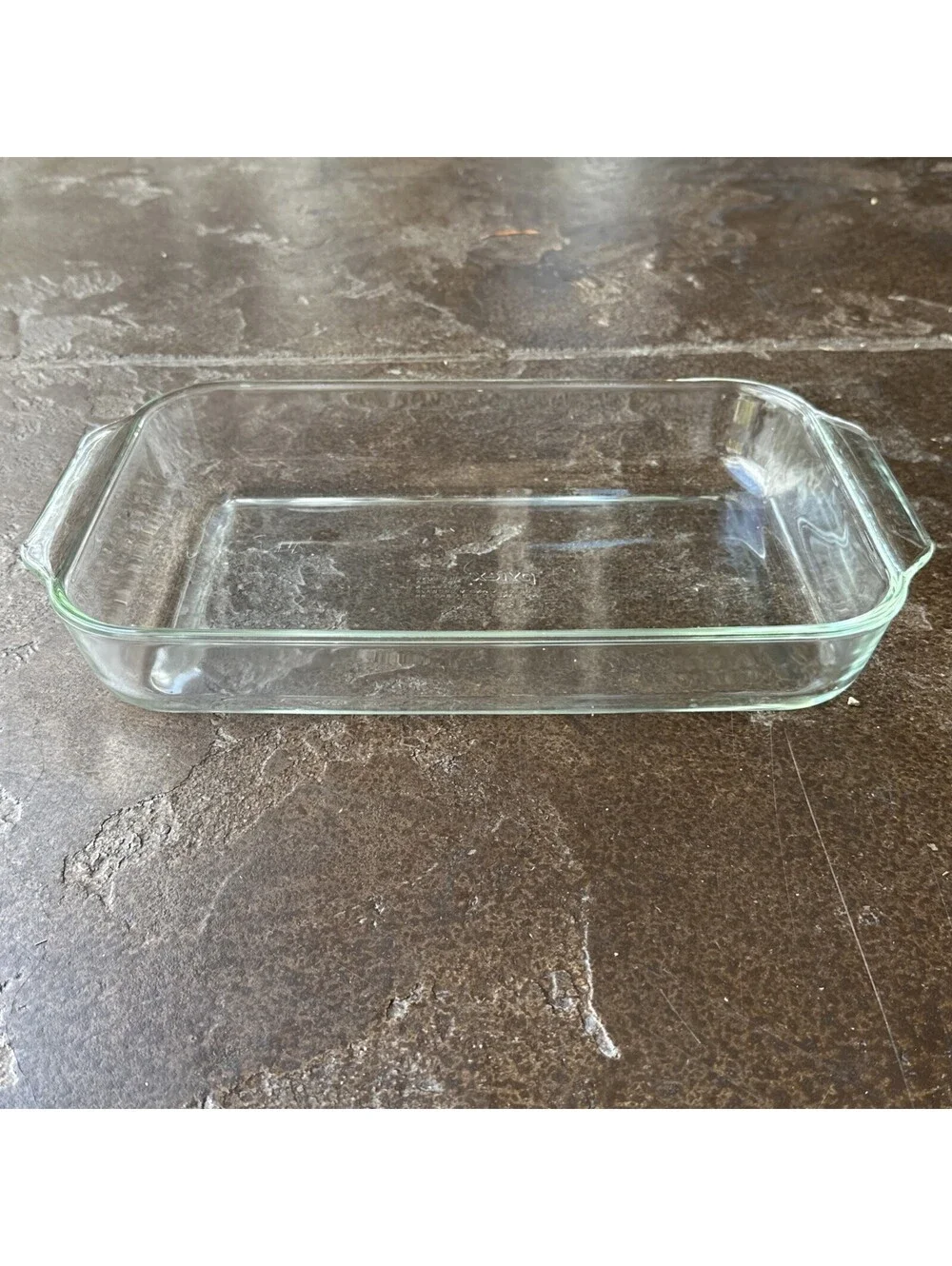 Vintage Pyrex Casserole Baking Dish 3 Qt 3L Clear Glass 13x9x2 Lasagna Pan 233-R